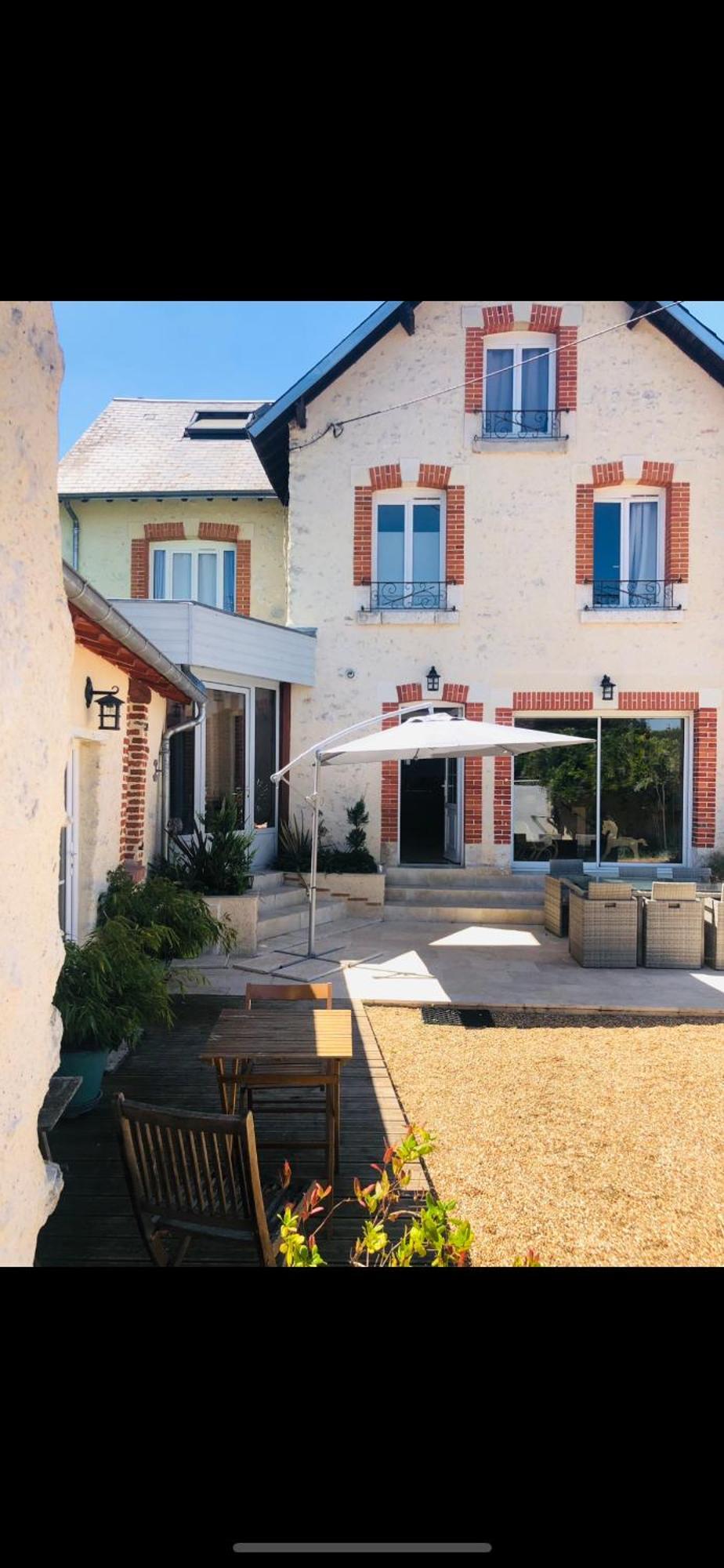 Belle Demeure De 1820, Classee, A 5 Mn De Blois, 10 Mn De Chambord Vineuil  Exterior photo